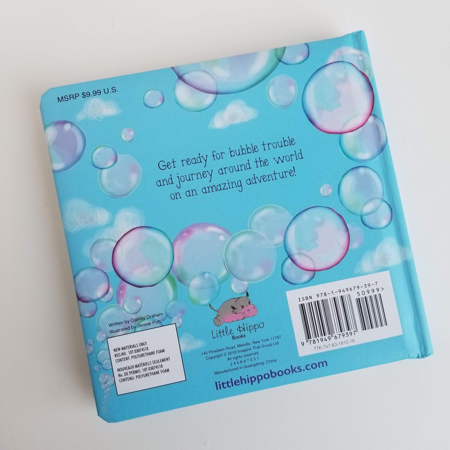 Preschool Box May 2020 bubble trouble book inside 4