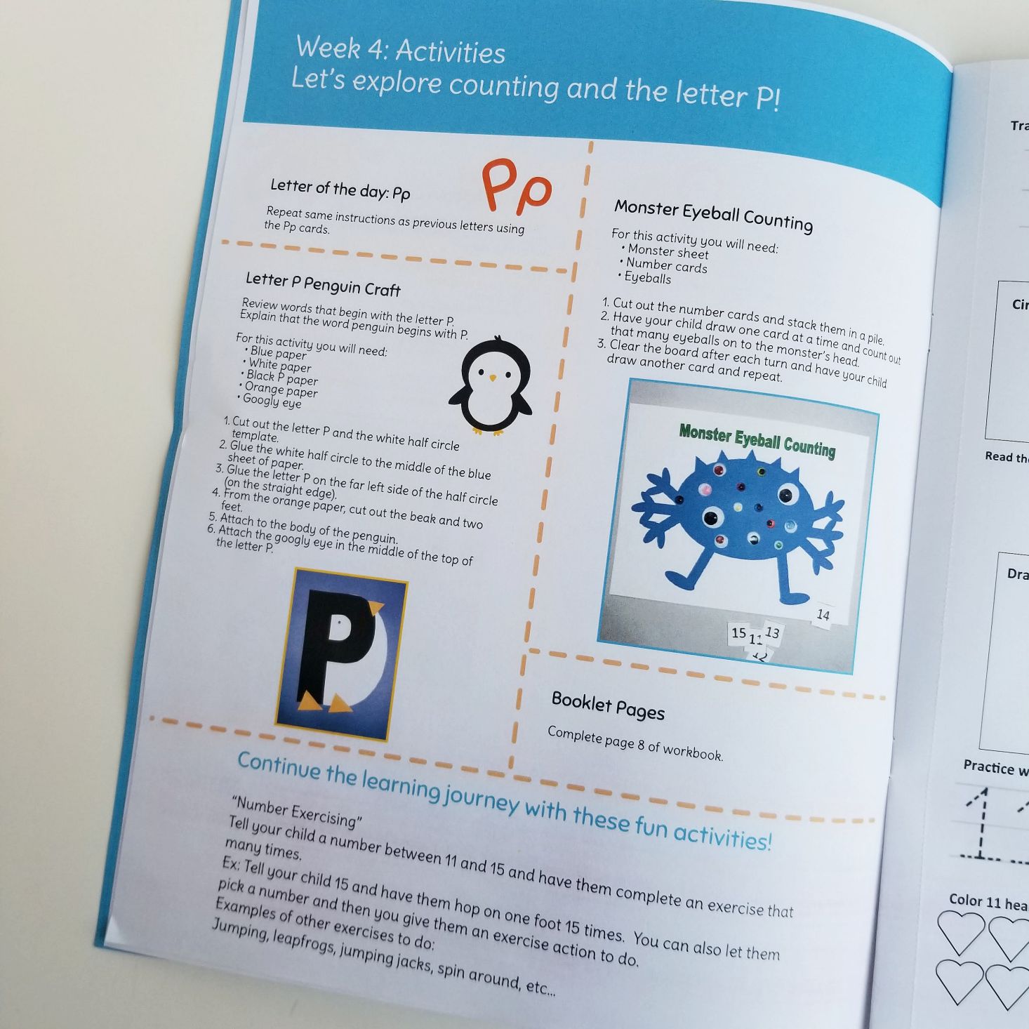 Preschool Box May 2020 parent guide page 4