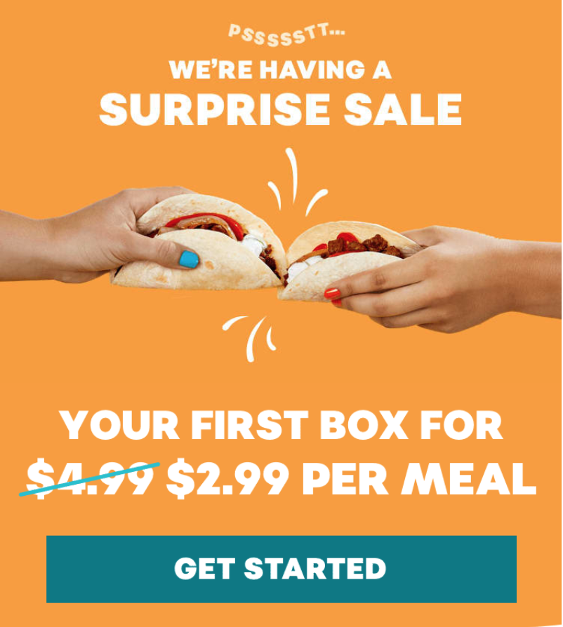 EveryPlate Sale – Save 40% Off Your First Box!