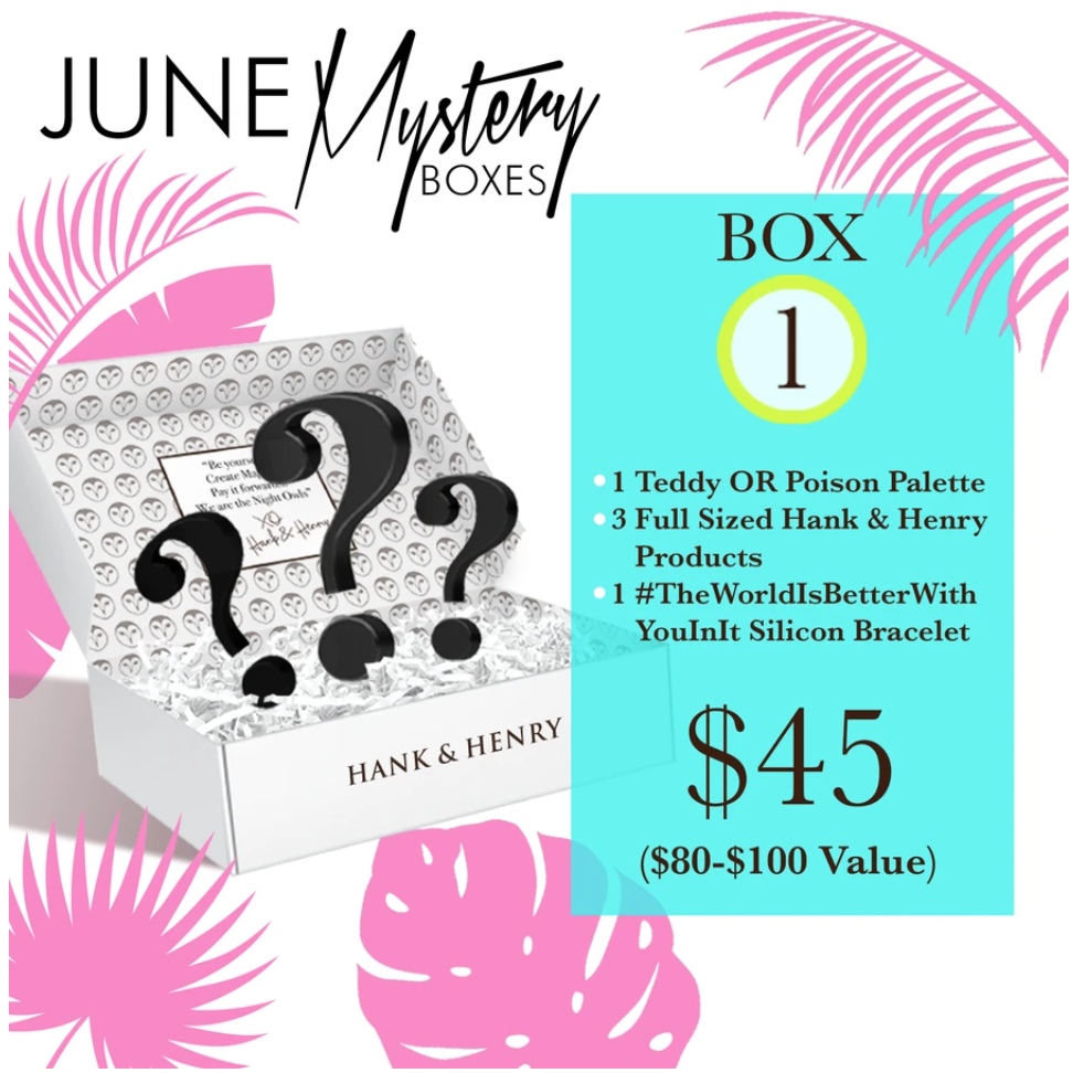 Hank & Henry June Mystery Boxes Available Now!