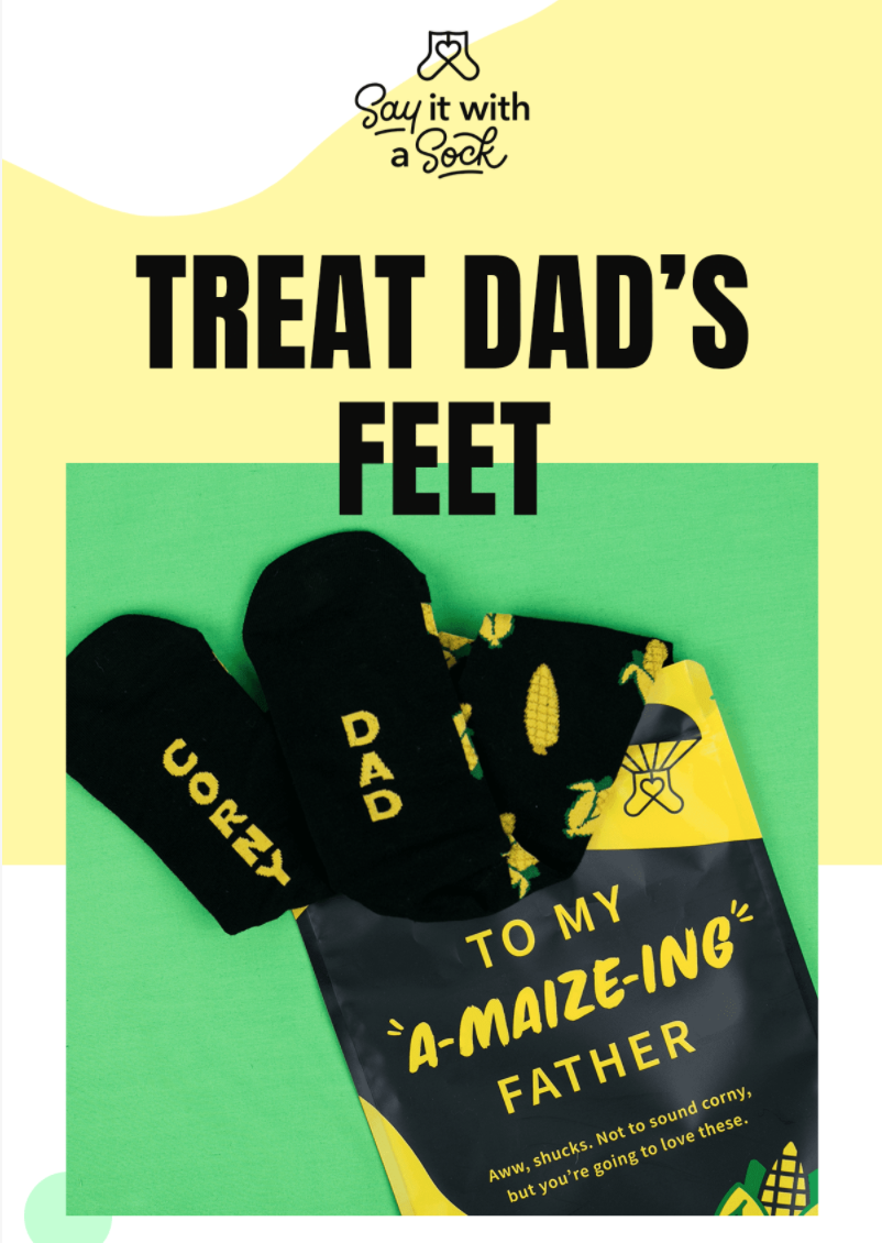 Say It With A Sock Father’s Day Coupon – Free Socks with Subscription!