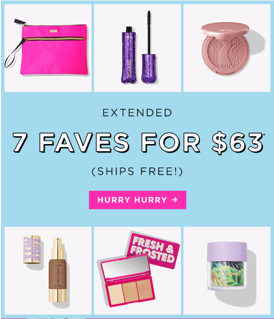 Extended! Create Your Own Tarte Beauty Box – Today Only!
