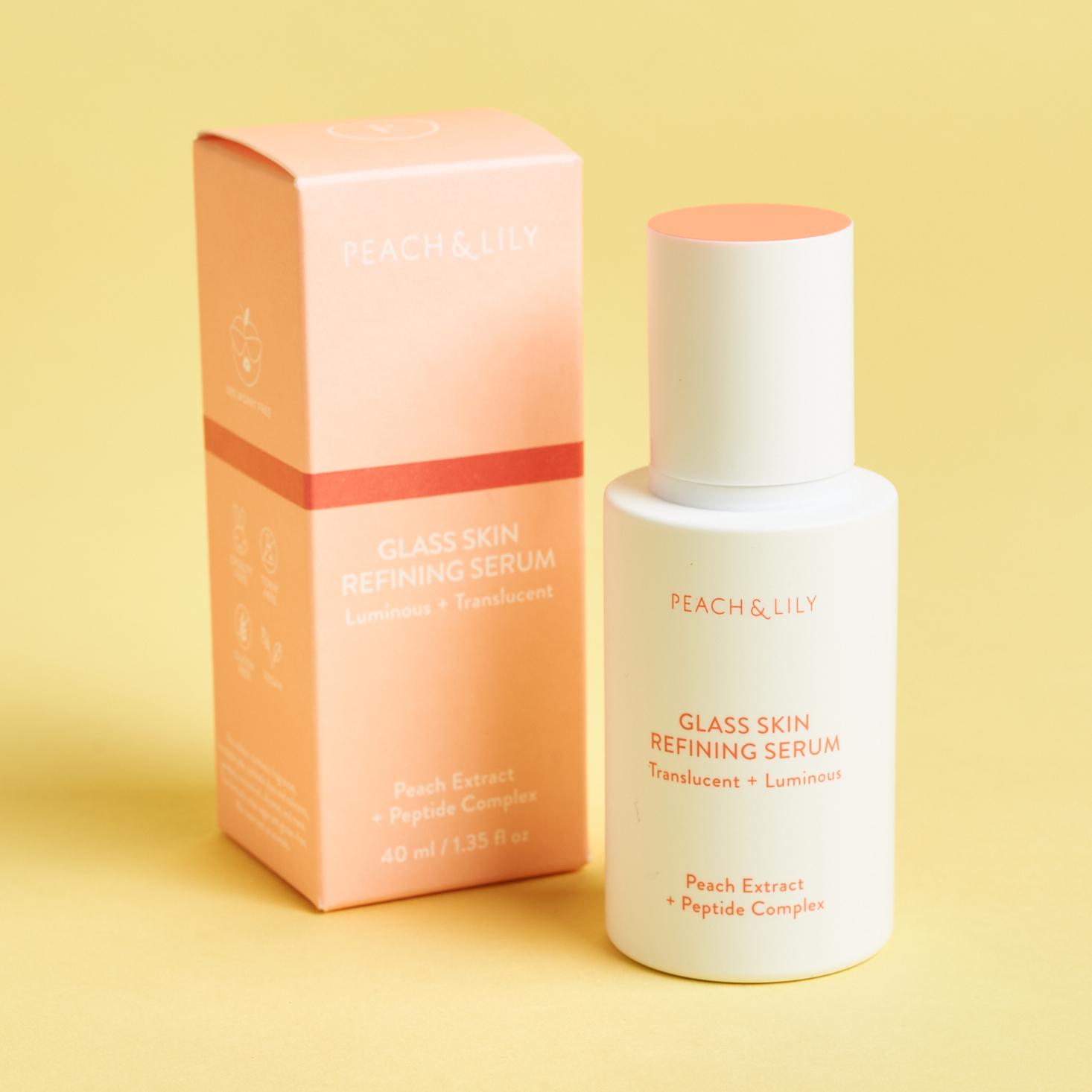 Peach & Lily Serum from Allure Beauty box.