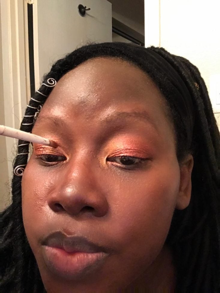 Boxycharm Tutorial July 2020 _ Adding Color With A White Brush To The Inner Corners Of My Eyes