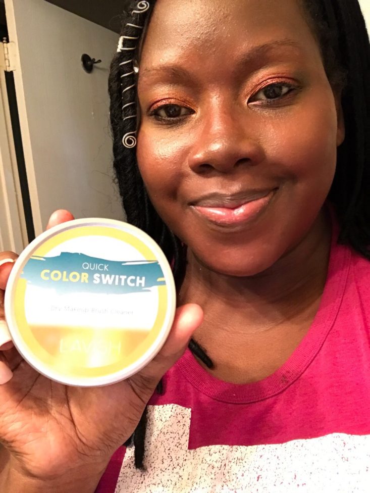 Boxycharm Tutorial July 2020 _ Holding Up The Color Switch Product