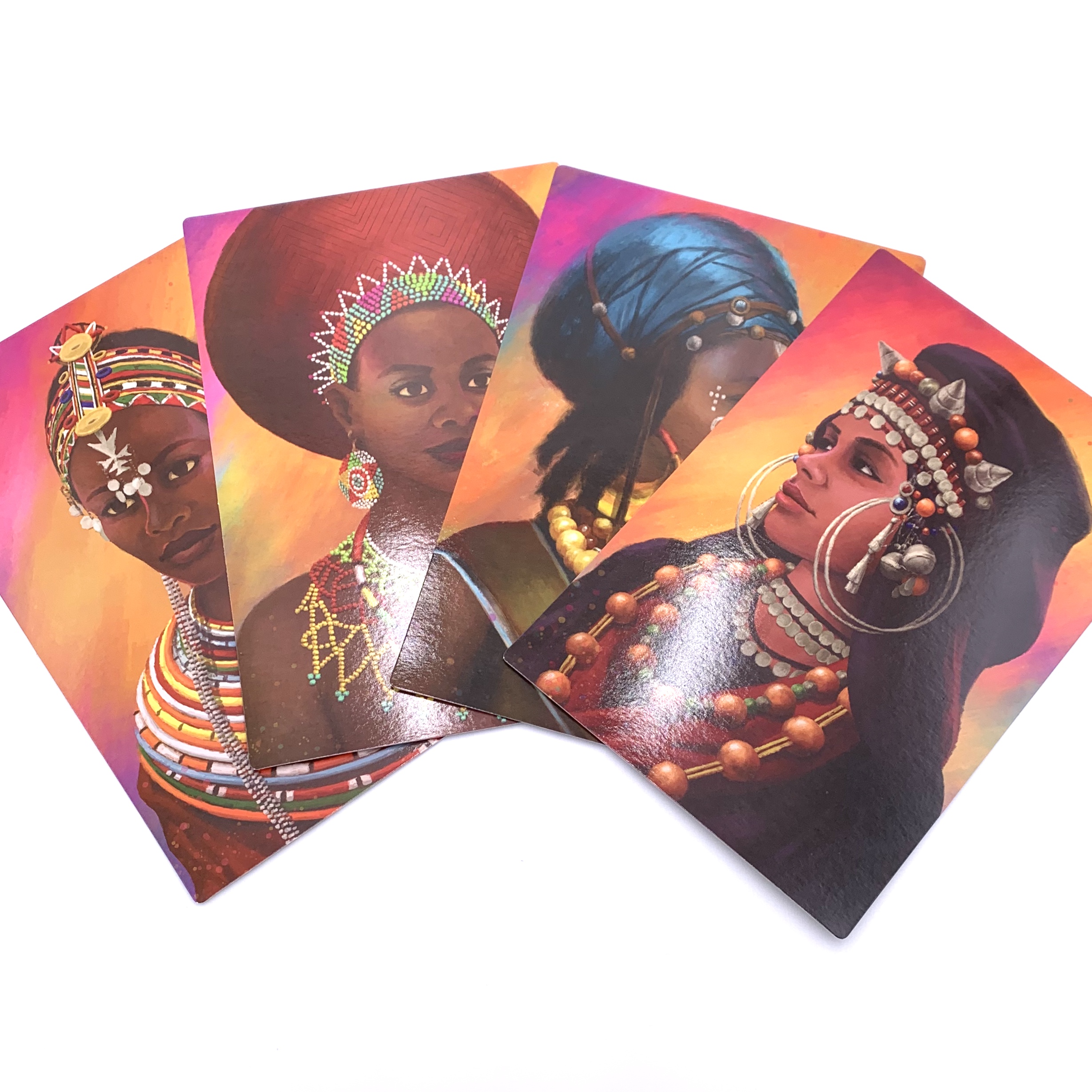 Nubian Royalty Tribal Card Set for Brown Sugar Box July 2020