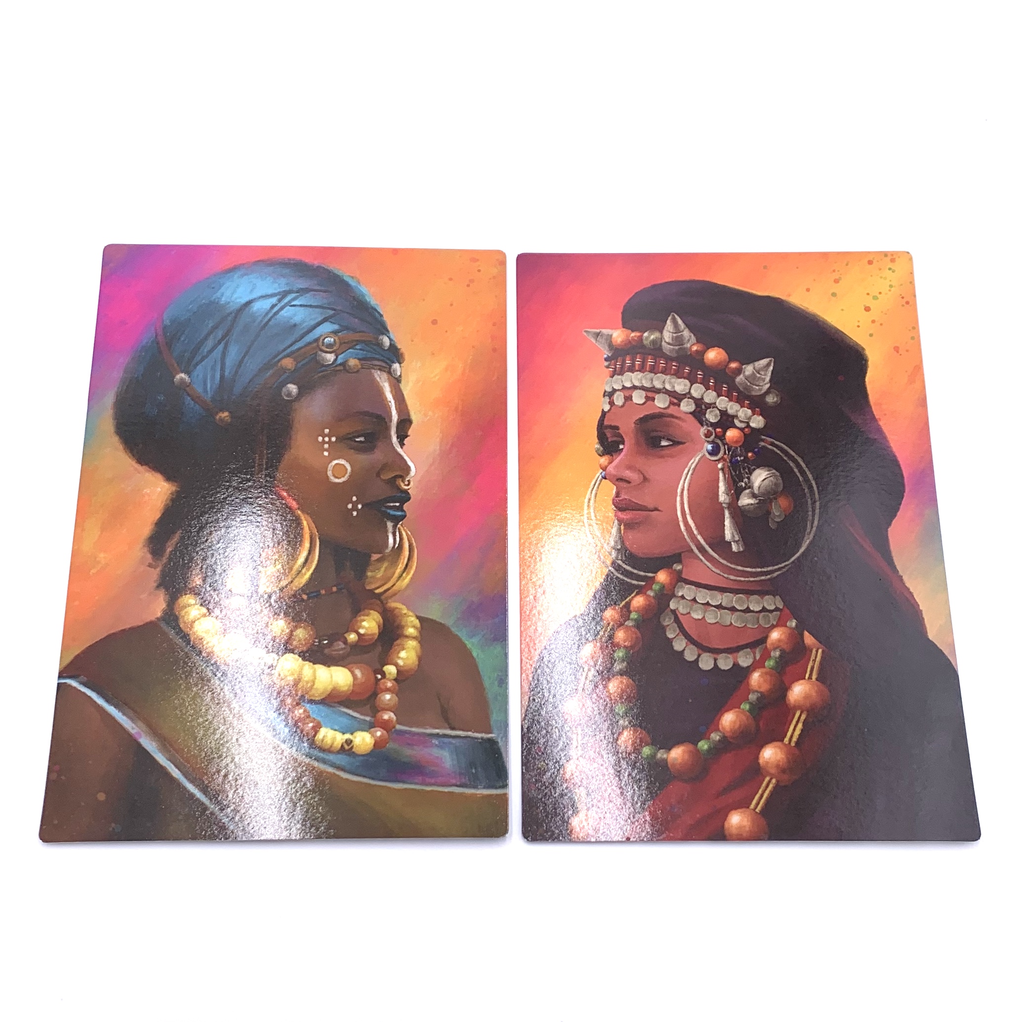 Nubian Royalty Tribal Card Set2 for Brown Sugar Box July 2020