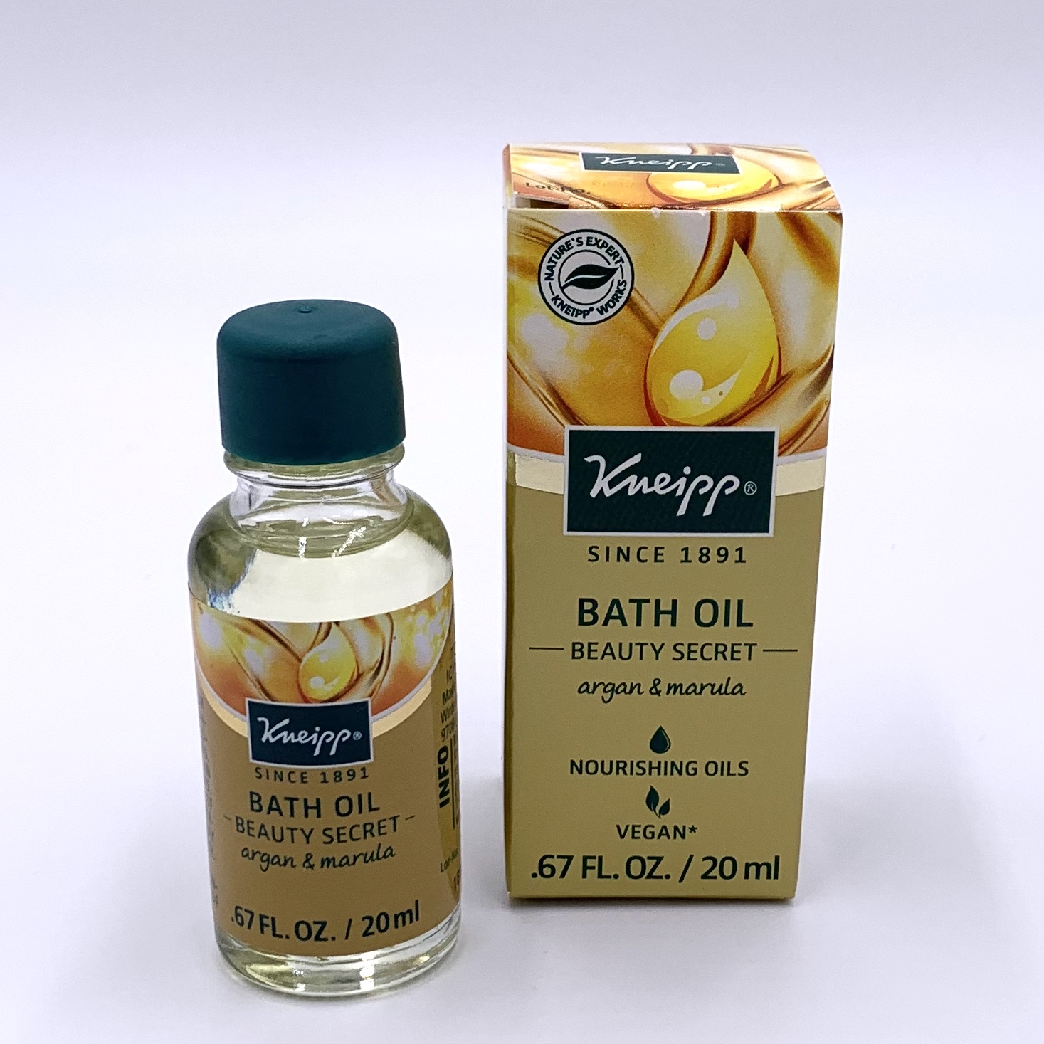 Kneipp Bath Oil Beauty Secret Front for Cocotique July 2020