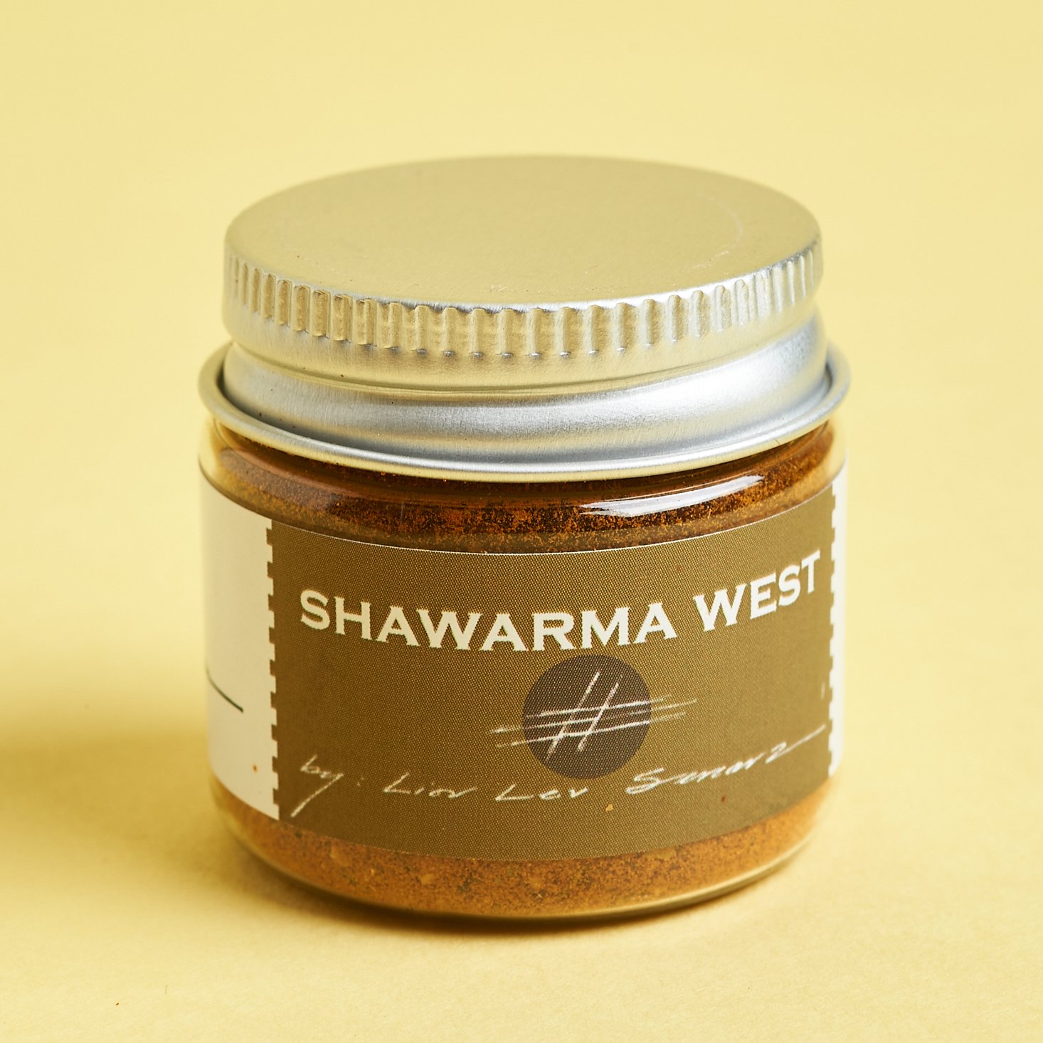 A small jar of Schwarma Spice by La Boite.