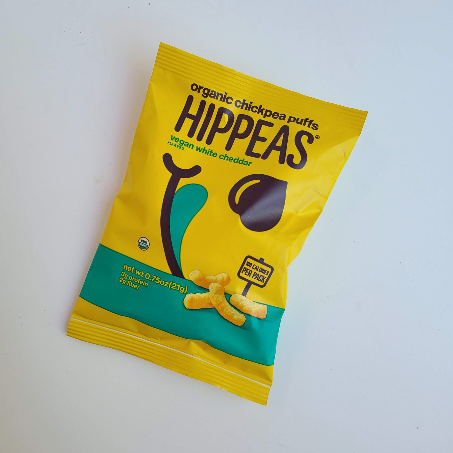 Ecocentric Moms Box June 2020 hippeas snack