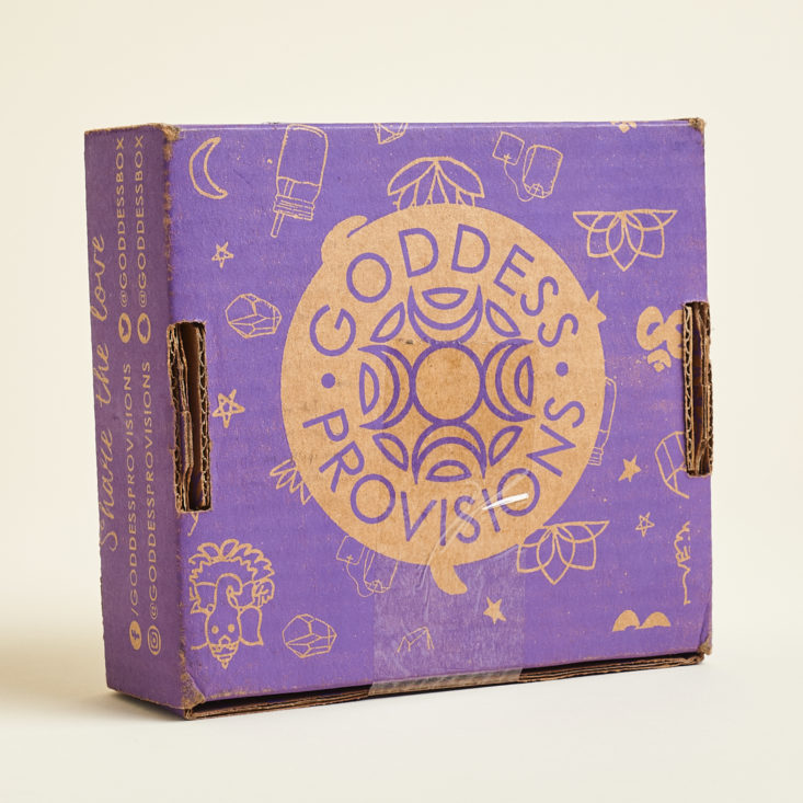 Goddess Provisions July 2020 subscription box review and unboxing