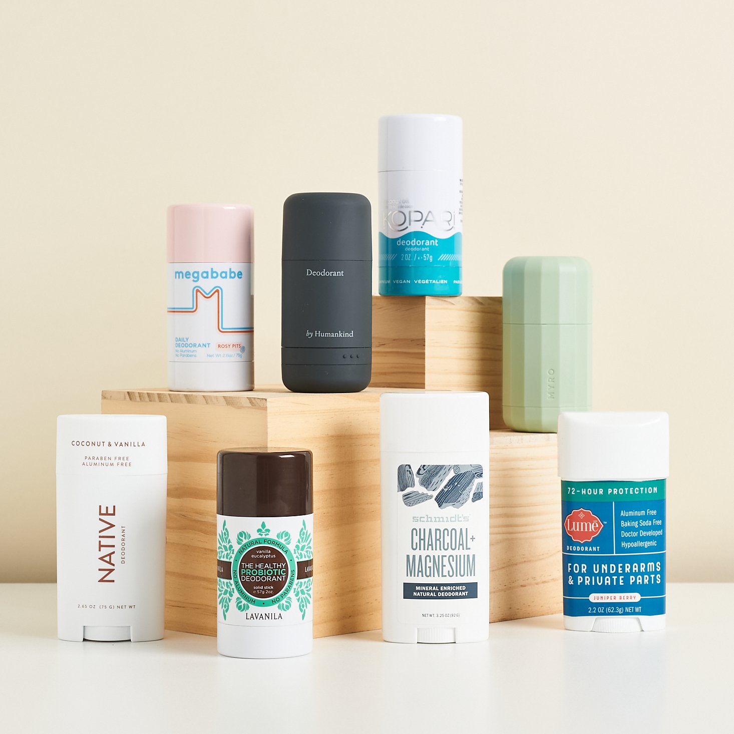 5 Natural Deodorants - RANKED! 