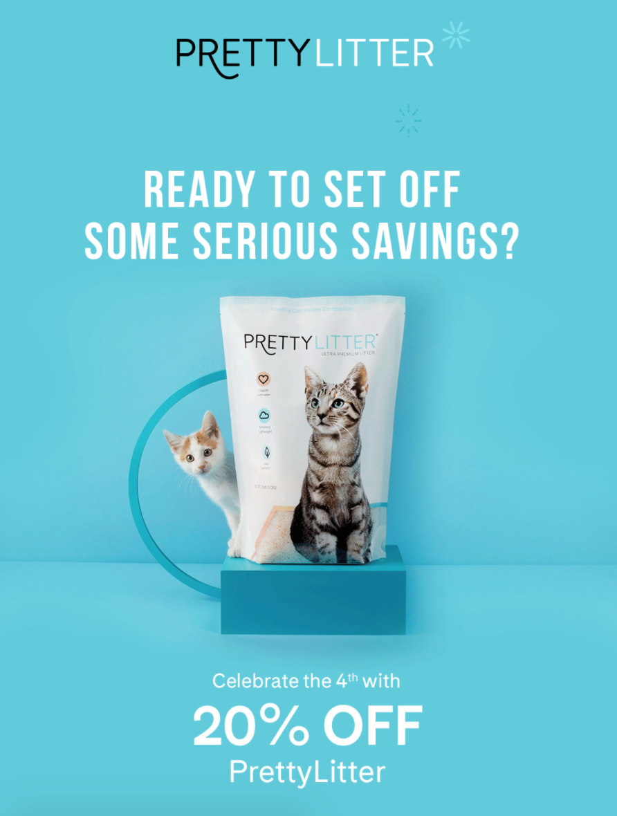 Pretty litter 2025 coupon codes