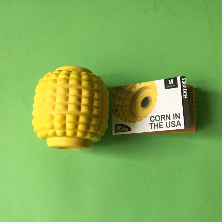 Super Chewer June 2020 Corn tag