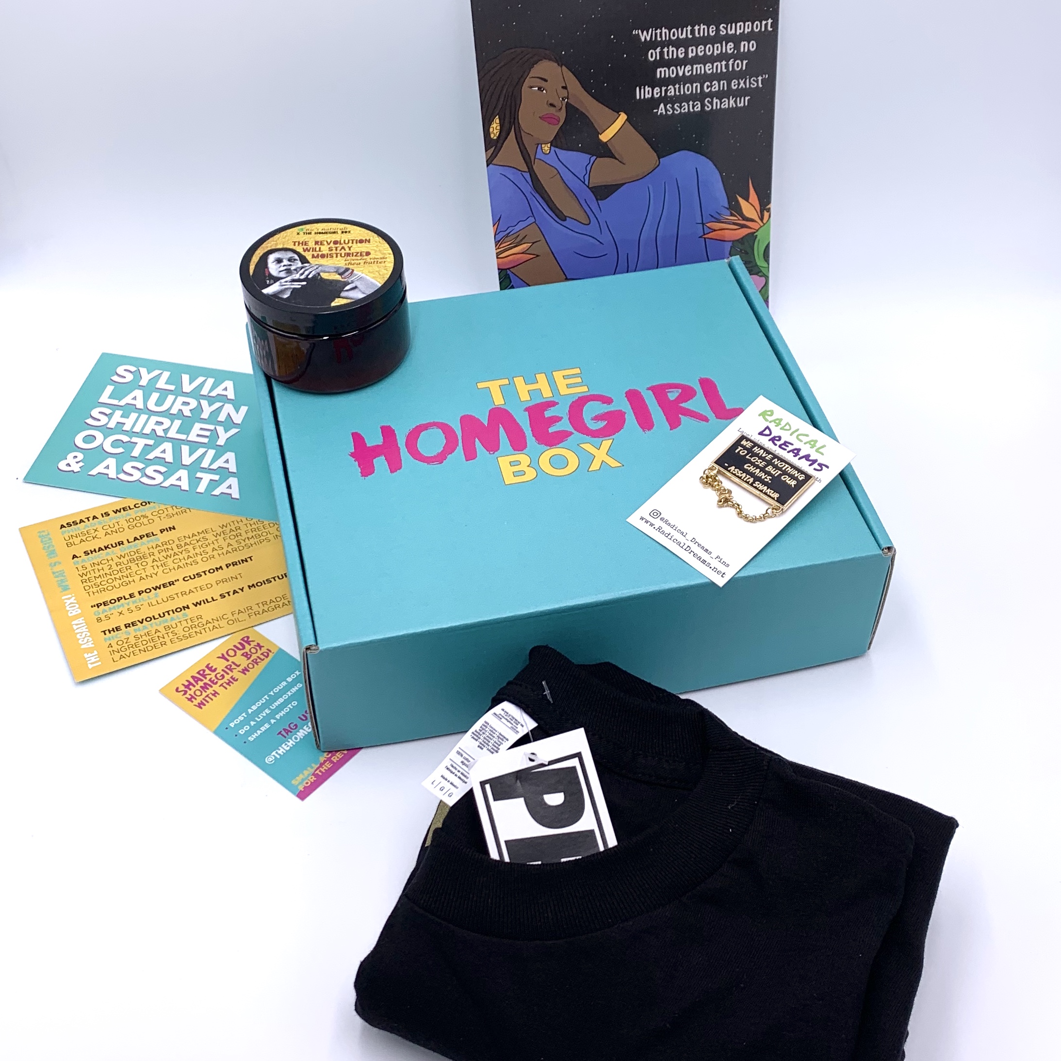 Full Contents for The Homegirl Box June 2020