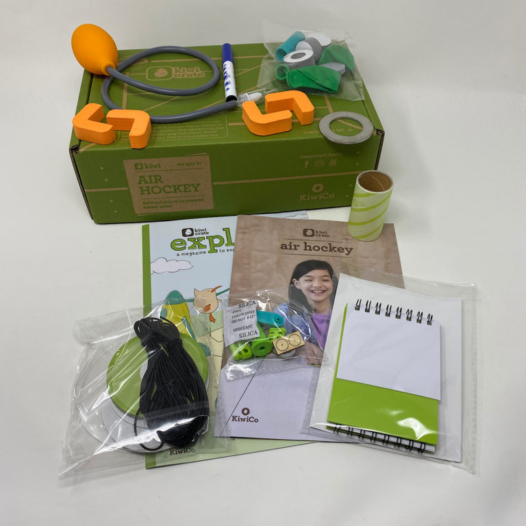 KiwiCo Kiwi Crate Review + Coupon Air Hockey MSA
