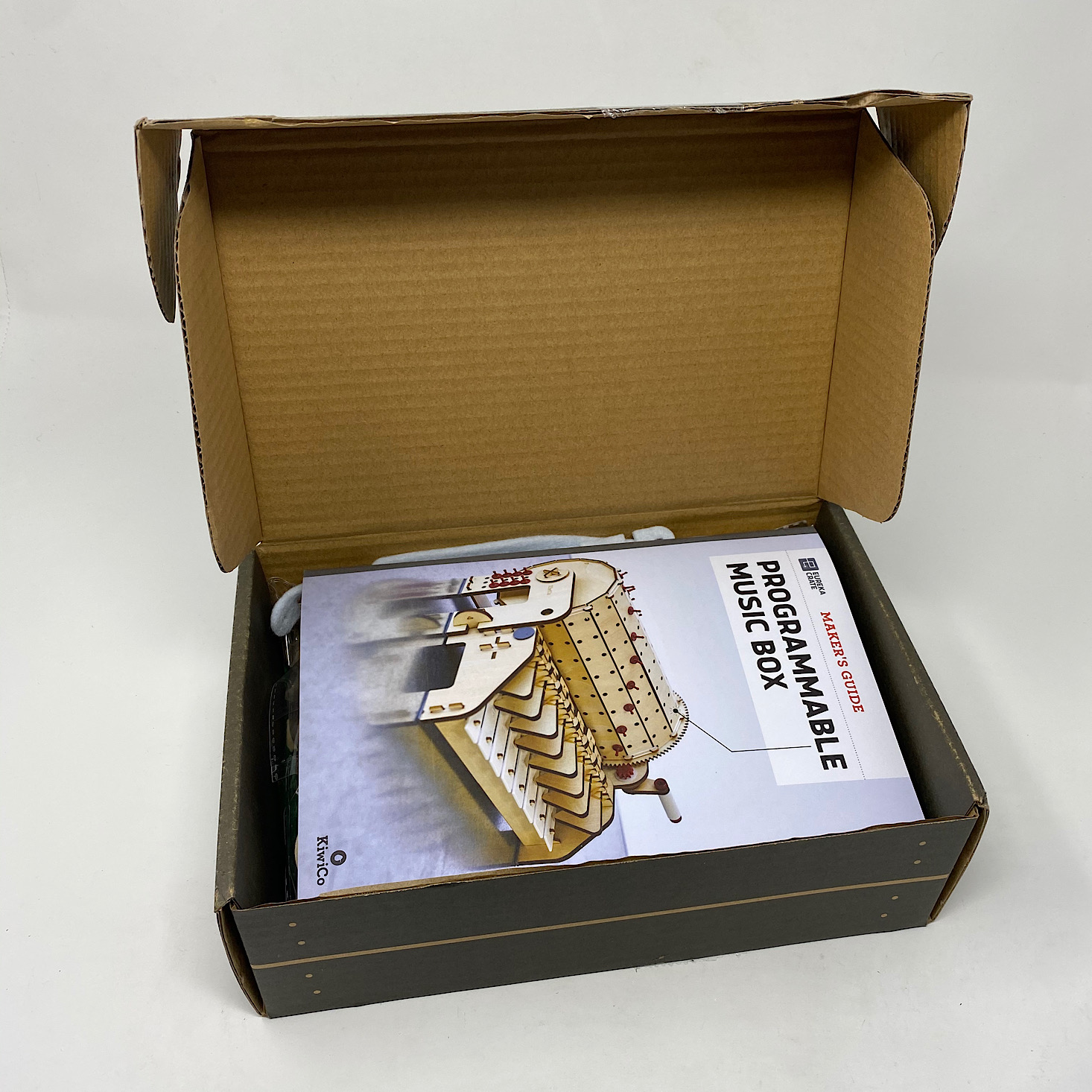 KiwiCo Eureka Crate Review + Coupon Programmable Music Box MSA