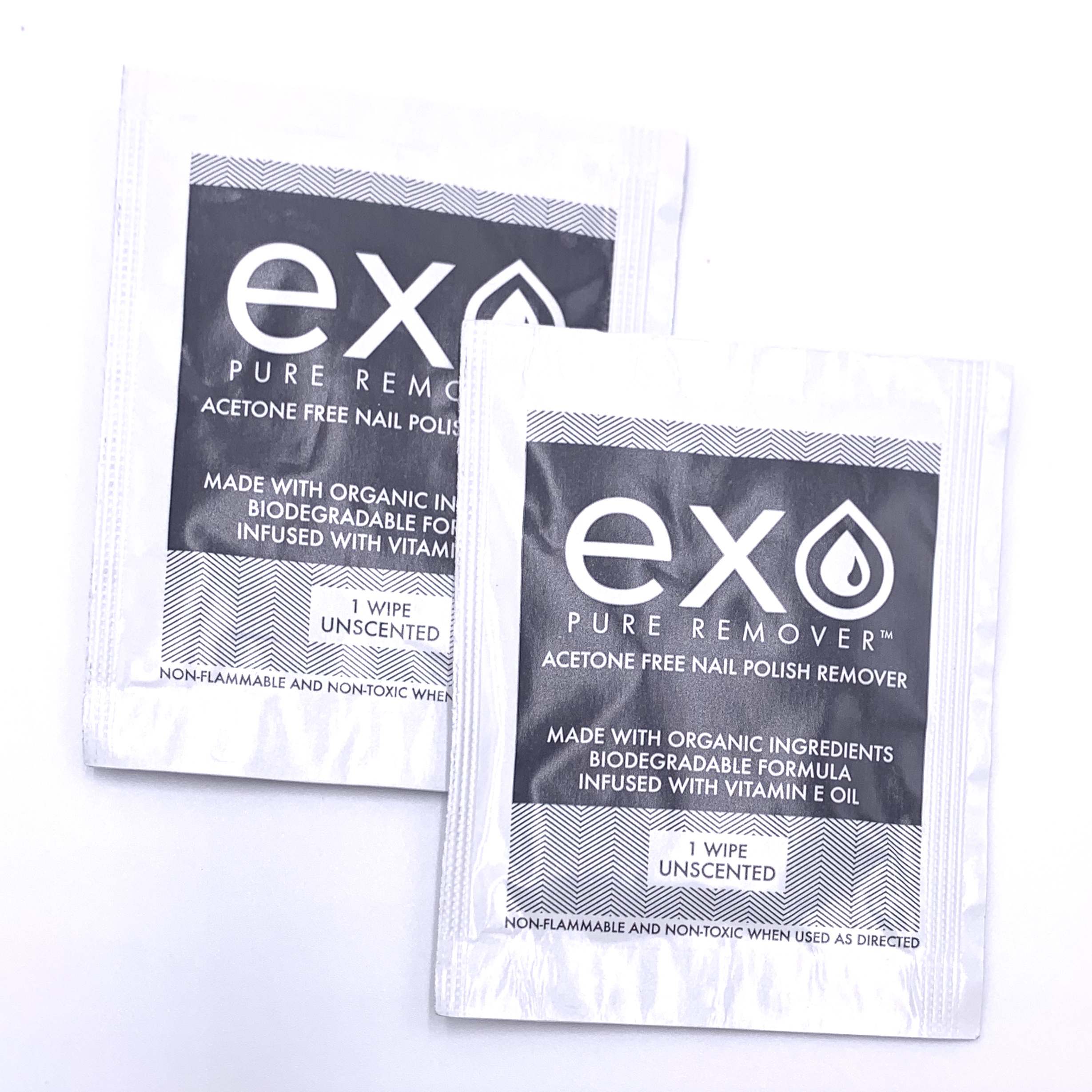 EXO Supply Pure Remover Wipes - Unscented Front for Birchbox August 2020