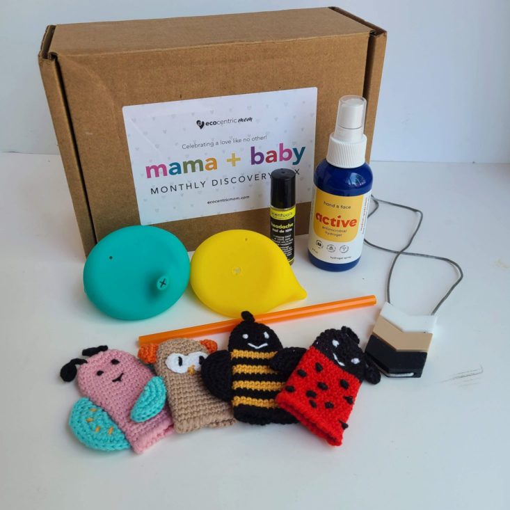 Ecocentric Moms Box July 2020 all items