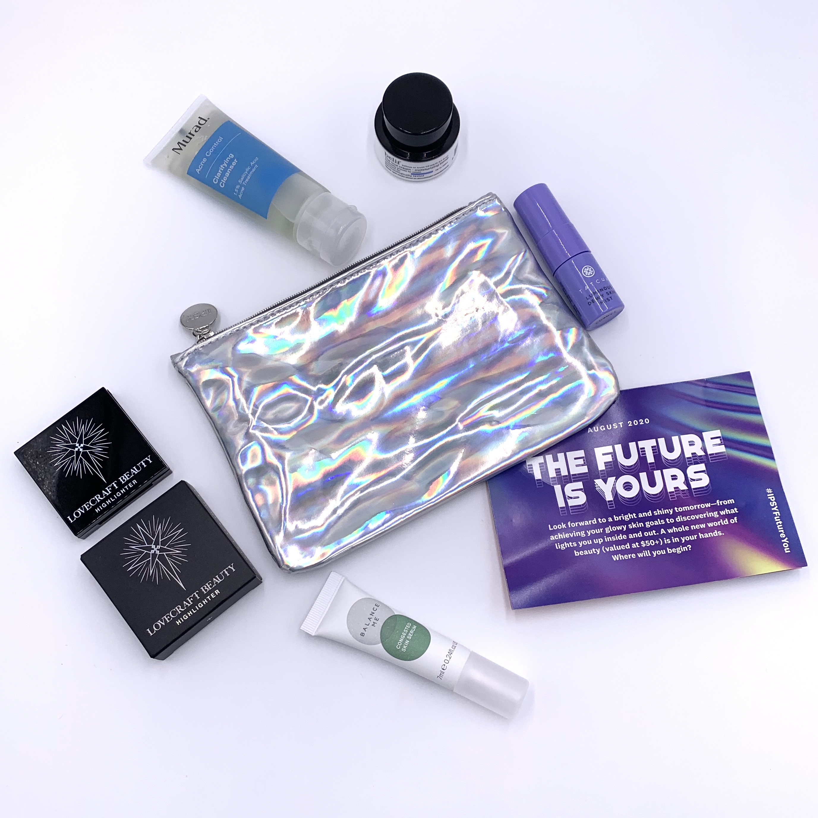 Full Contents for Ipsy Glam Bag August 2020