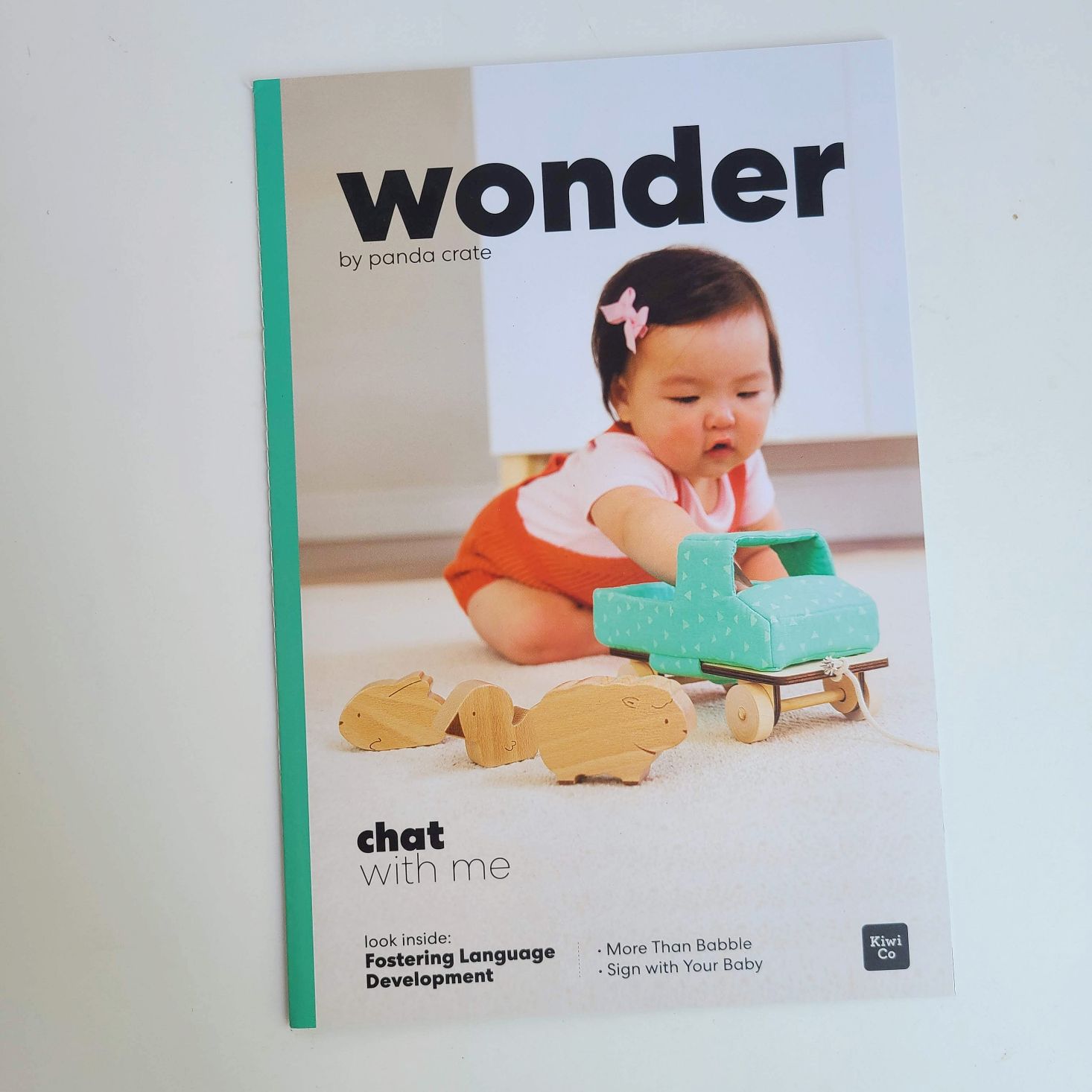 KiwiCo Panda Crate July 2020 wonder magazine cover