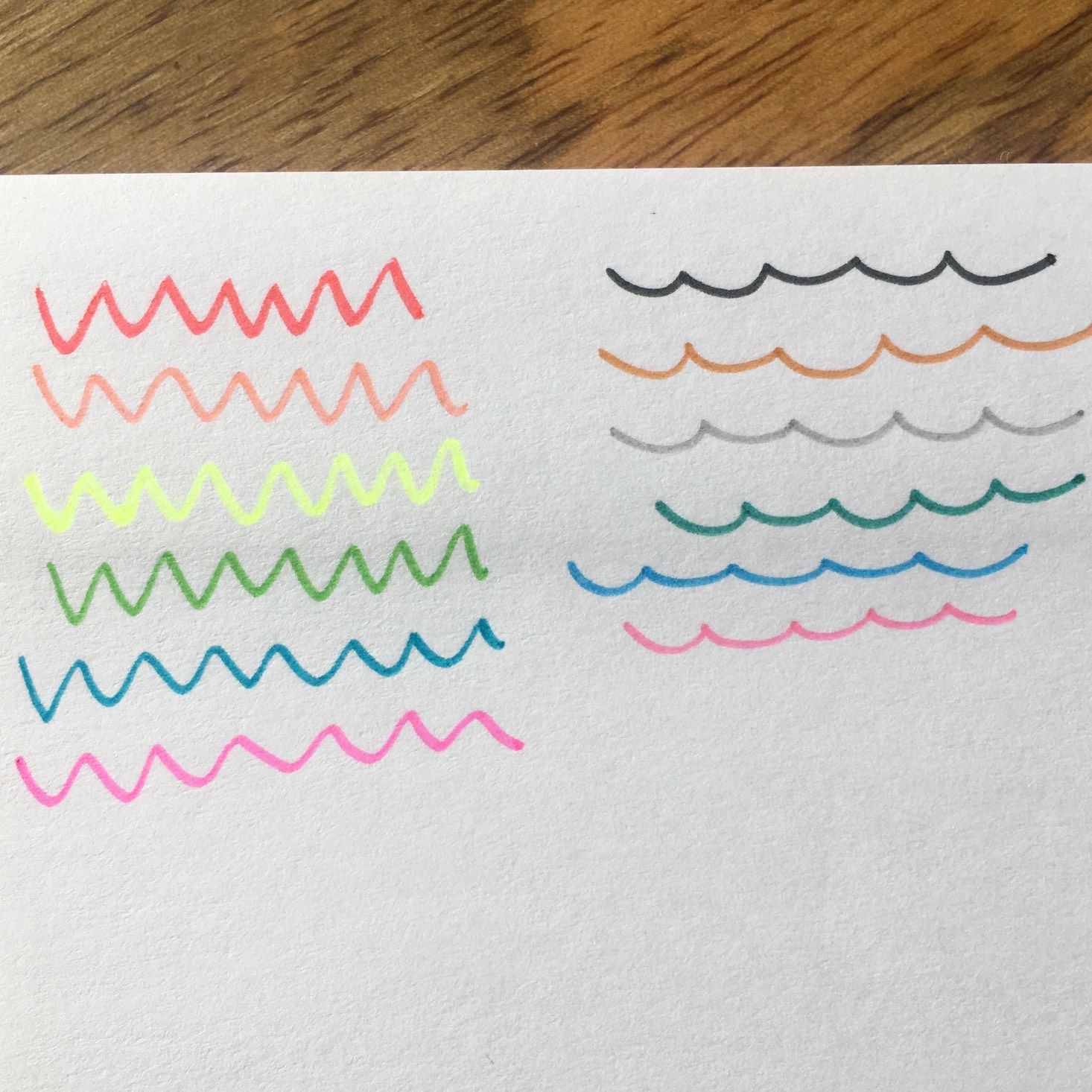 Paper Source Marker Swatches