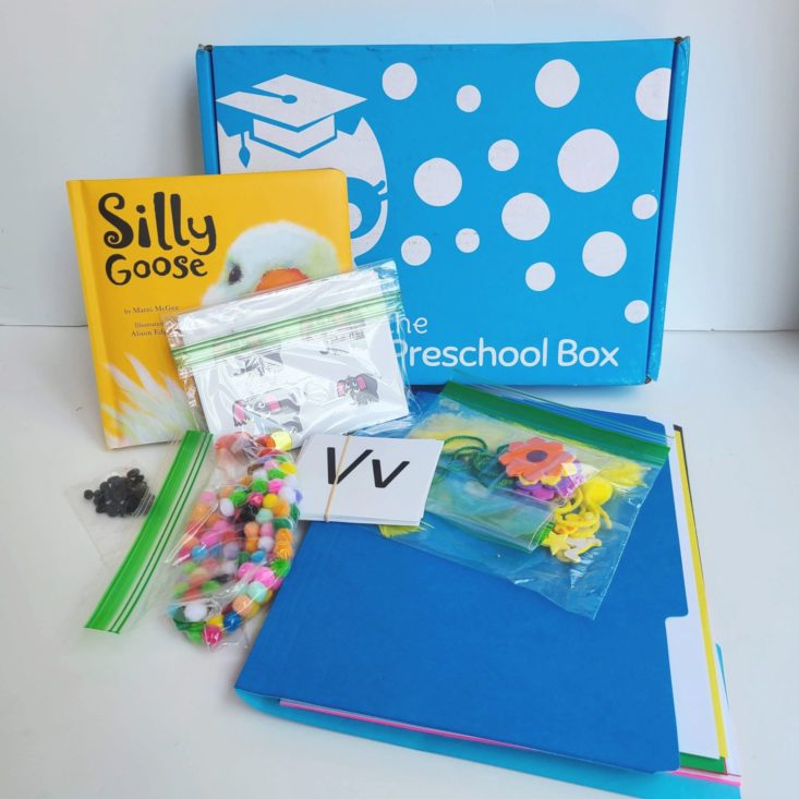 Preschool Box July 2020 all items