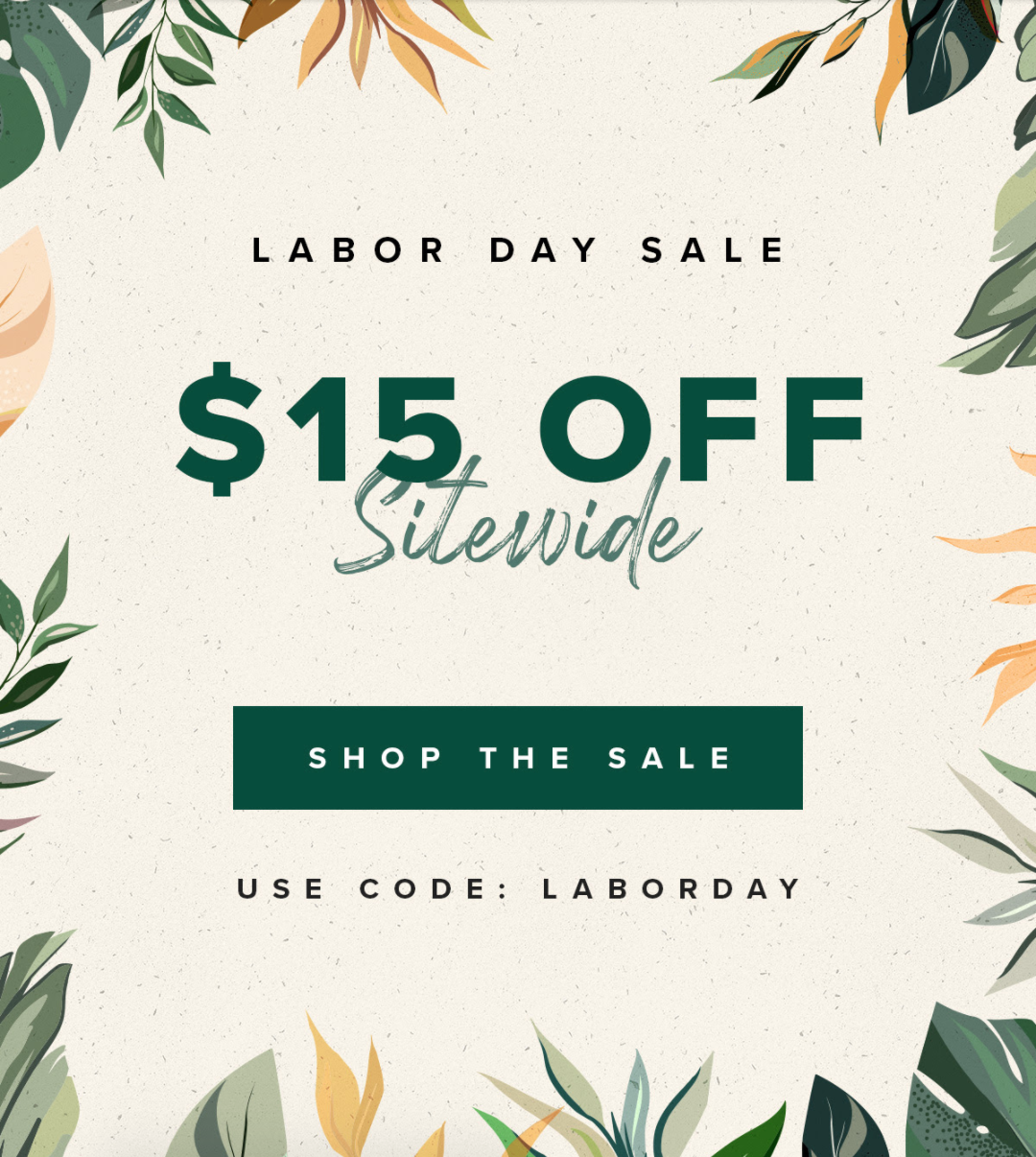 The Bouqs Labor Day Coupon – $15 Off Sitewide!