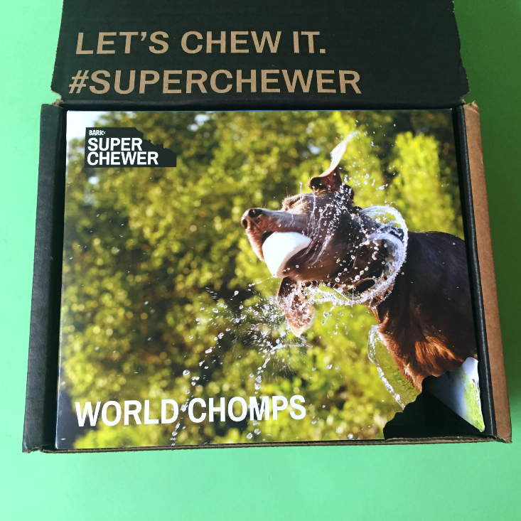 Super Chewer July Box Open