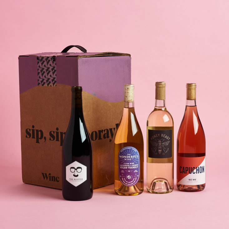 Winc wines.