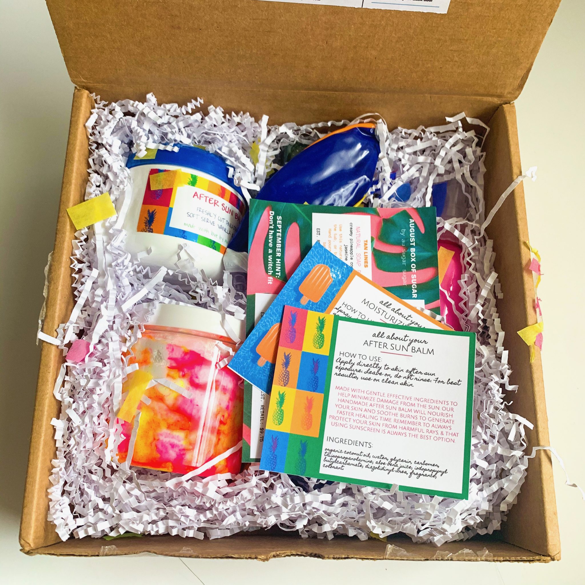 AU Sugar Sugar Subscription Box Review - August 2020 | MSA