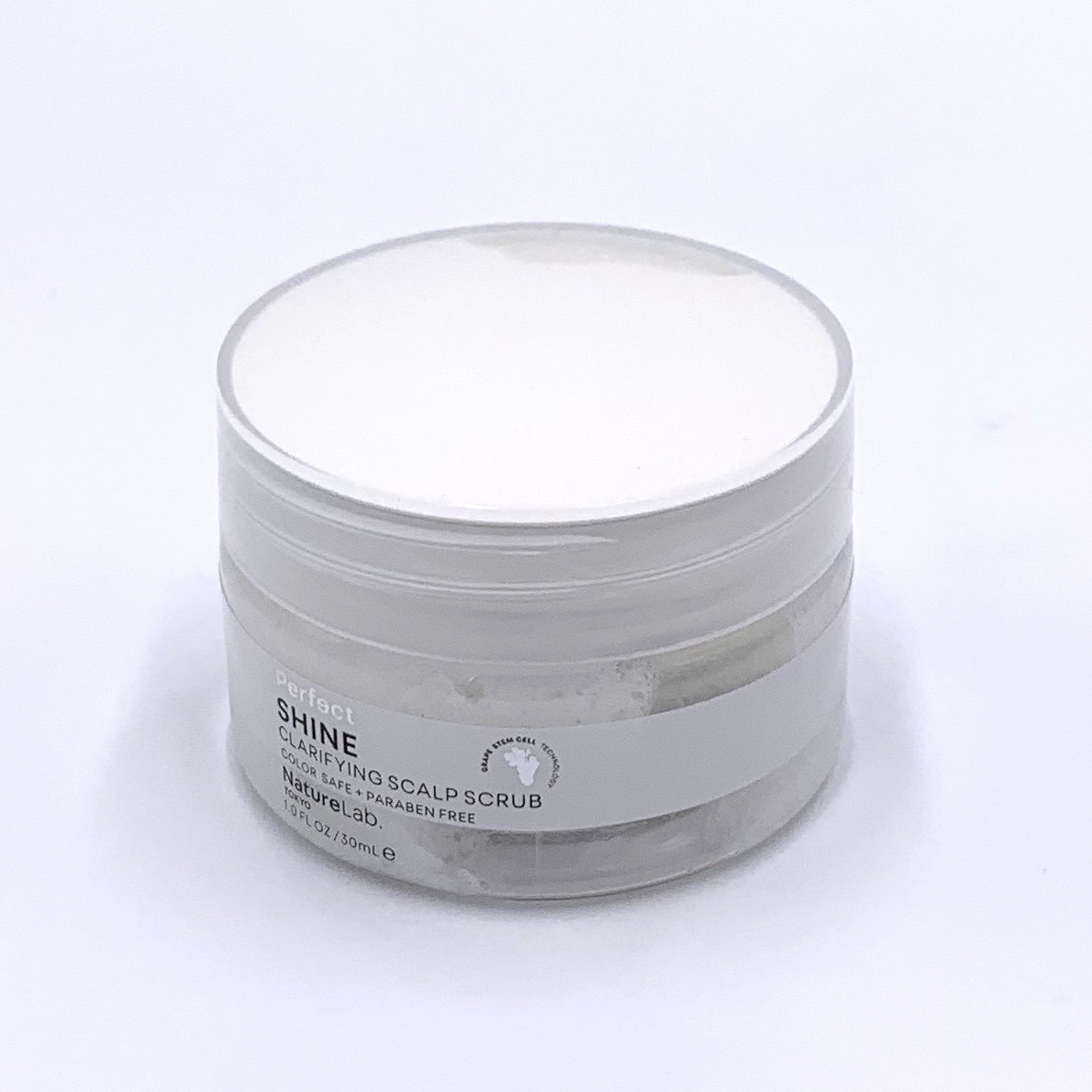 NatureLab TOKYO Perfect Shine Clarifying Scalp Scrub Front for Birchbox September 2020