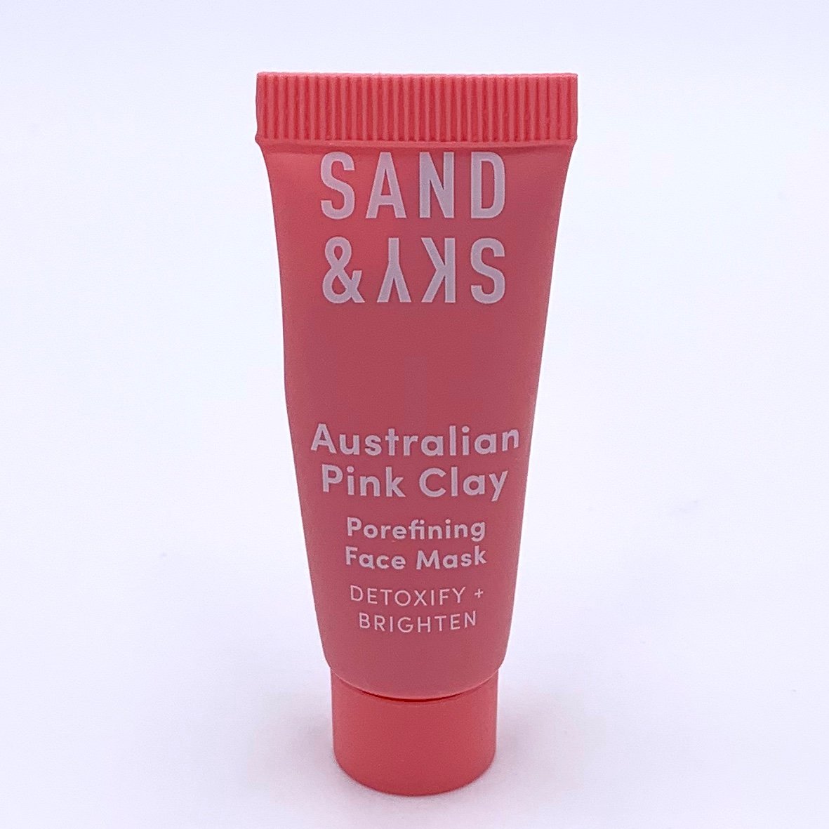 Sand & Sky Australian Pink Clay Porefining Face Mask Front for Birchbox September 2020