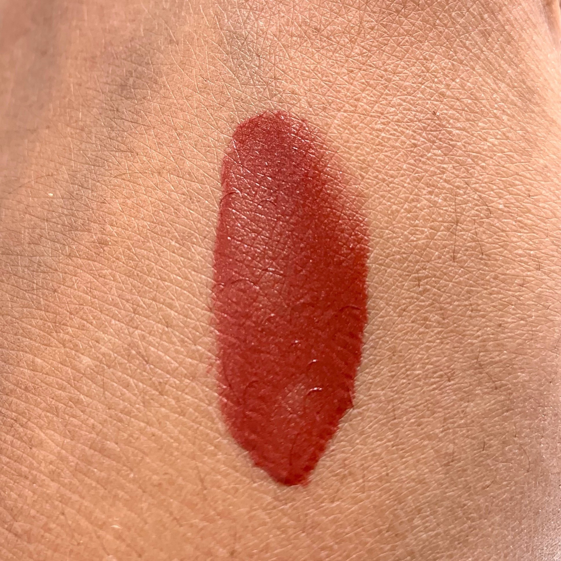 Glossier Cloud Paint Seamless Cheek Color in Storm Swatch for Cocotique September 2020