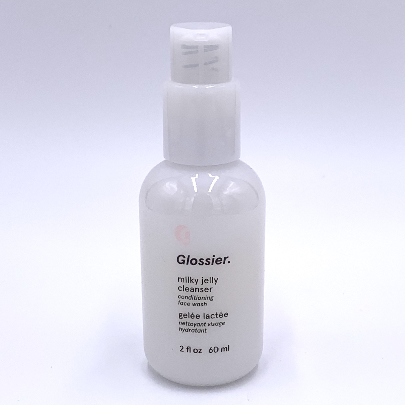 Glossier Milky Jelly Cleanser Front for Cocotique September 2020