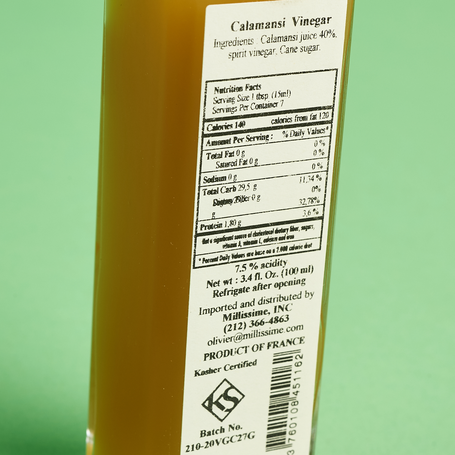 Calamansi Vinegar