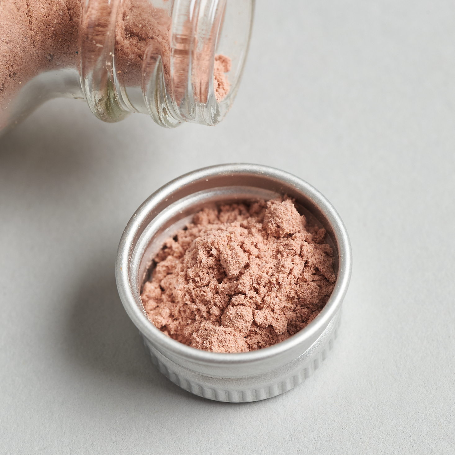 Emanate Essentials Cami Rose Exfoliating Grains Close-Up2 for Nourish Beauty Box September 2020