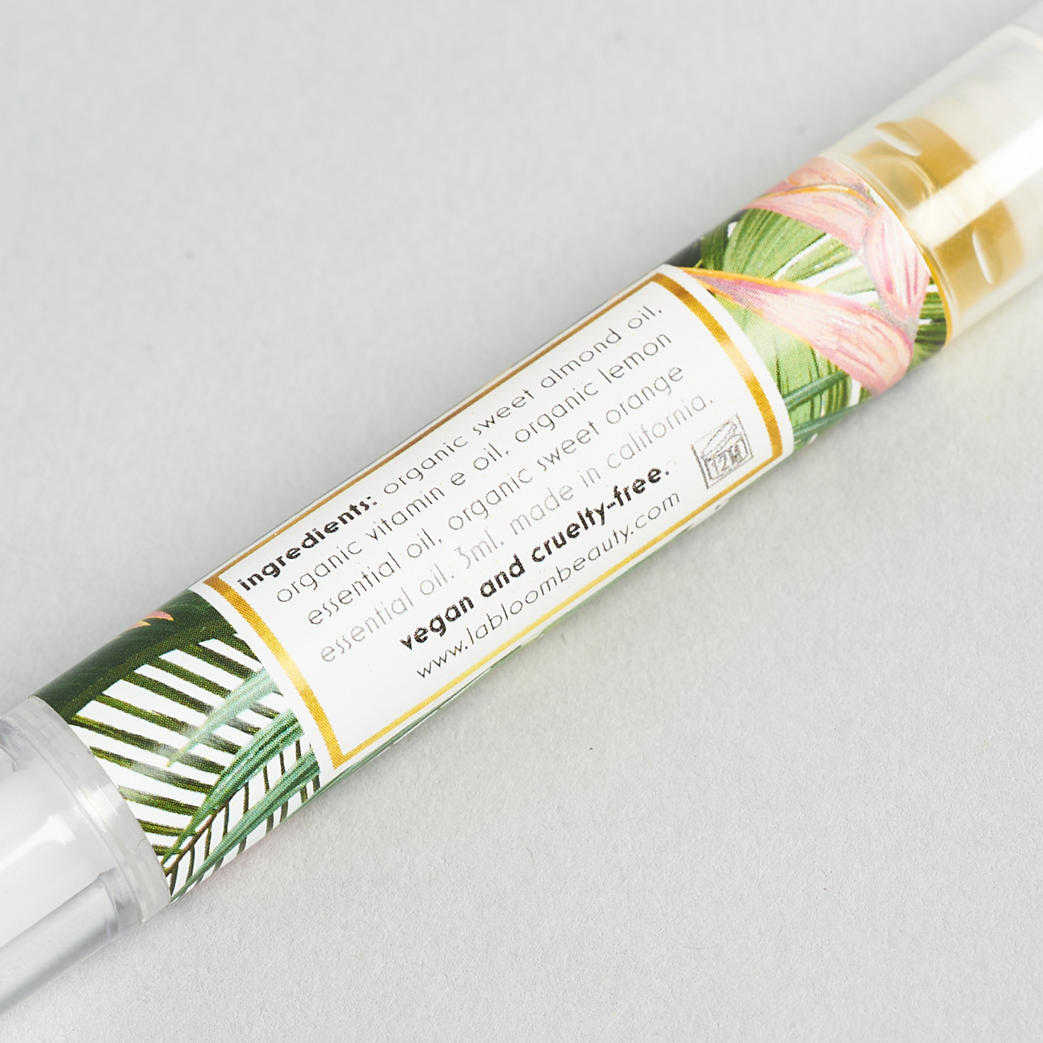 La Bloom Beauty Nail Oil Pen Back for Nourish Beauty Box September 2020