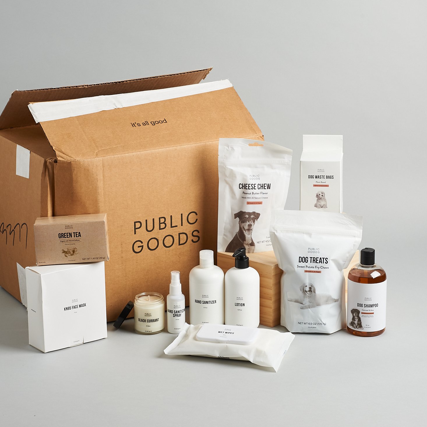 Public Goods Pet & Personal Care Items: Testing Out Their Latest Products