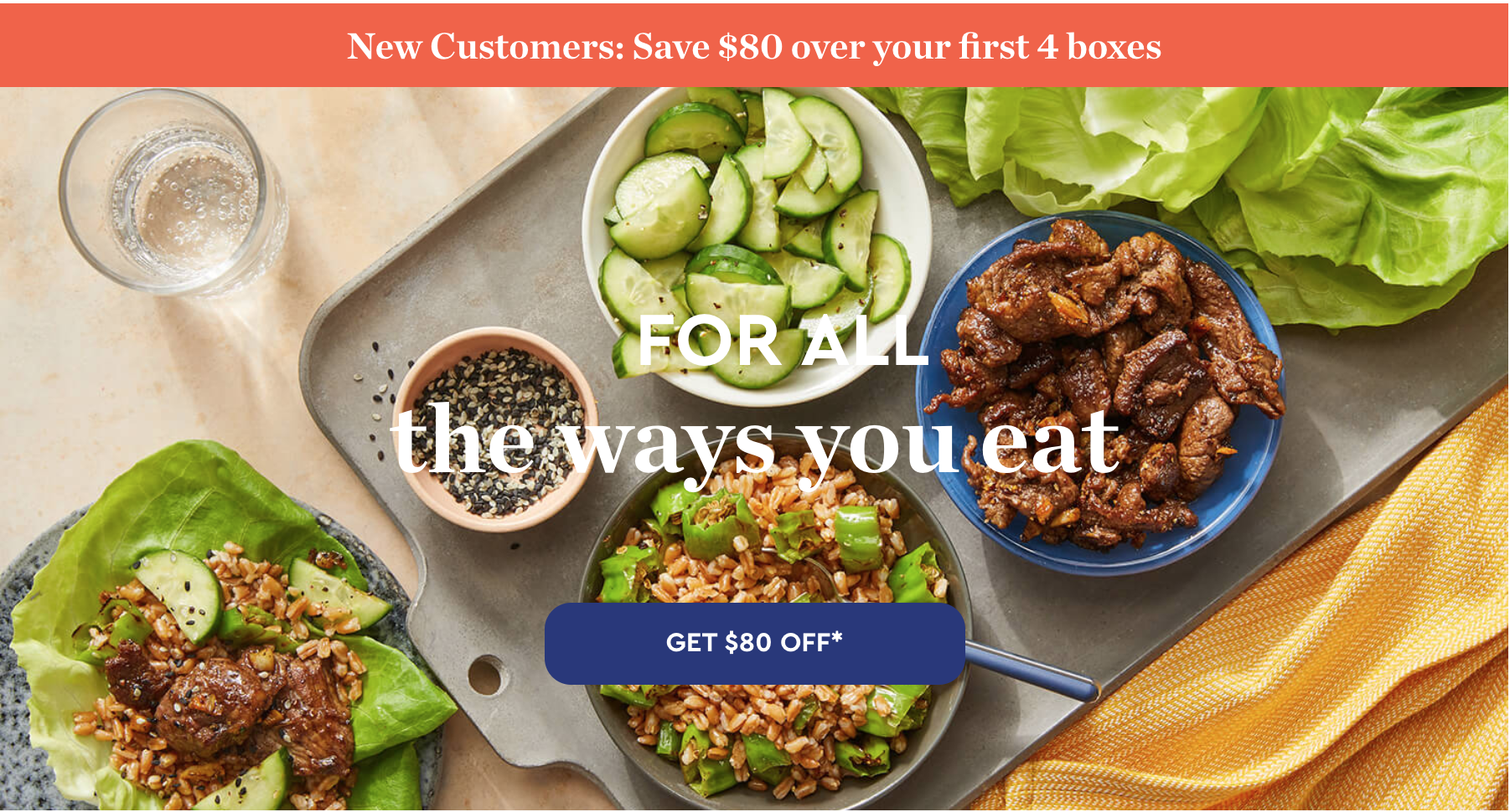 Blue Apron New Year Flash Sale – Save $80 Off Your First Four Weeks!