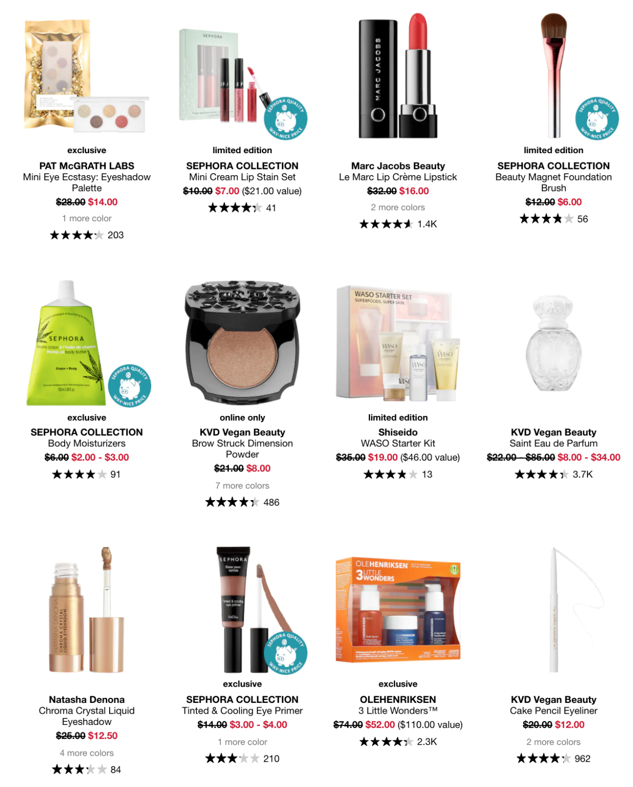 Sephora Labor Day Sale Up To 50 Off! MSA