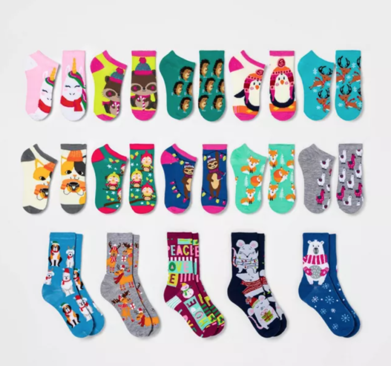 Target Sock Advent Calendars For Women Available Now! MSA