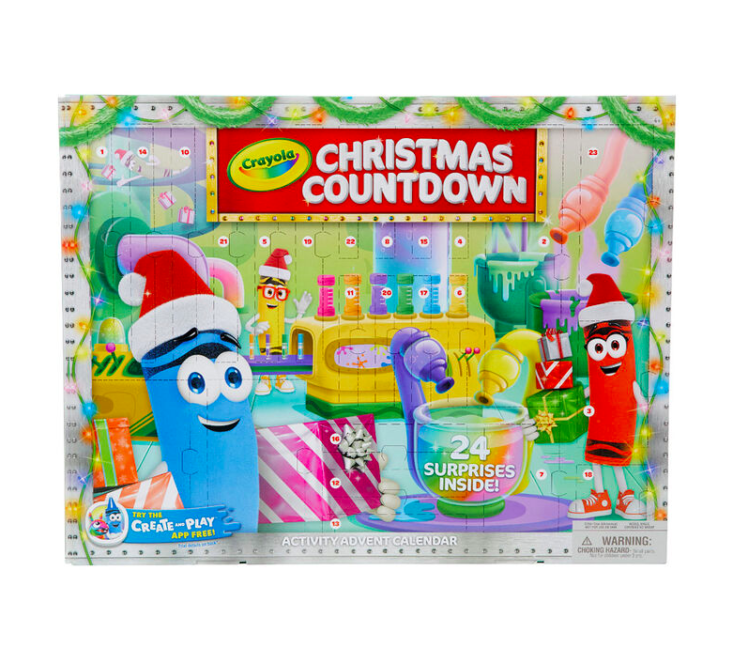 Crayola Christmas 2020 advent calendar