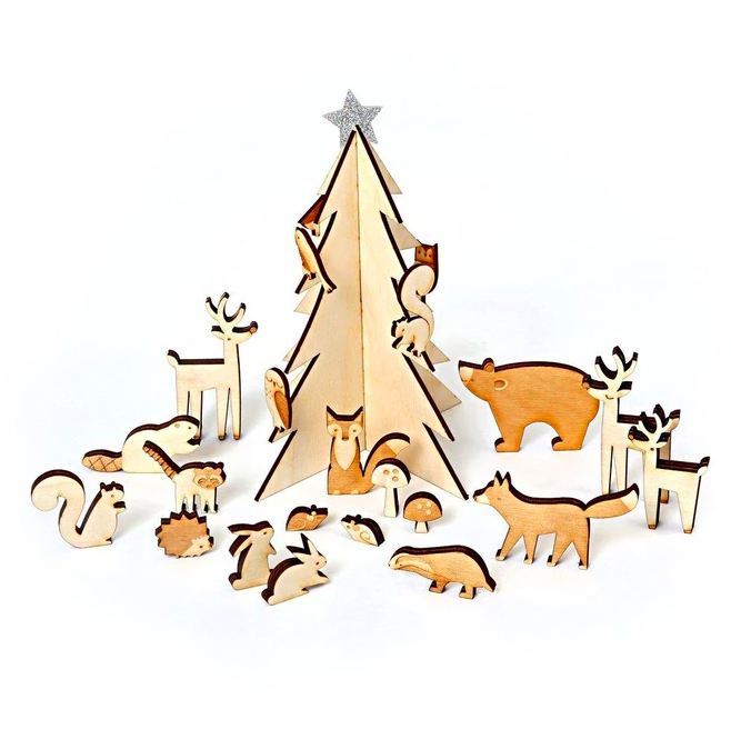 Meri Meri Woodland Critters advent calendar