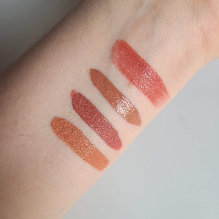Sephora Favorites Give Me More Lip 2020 - Nude swatches