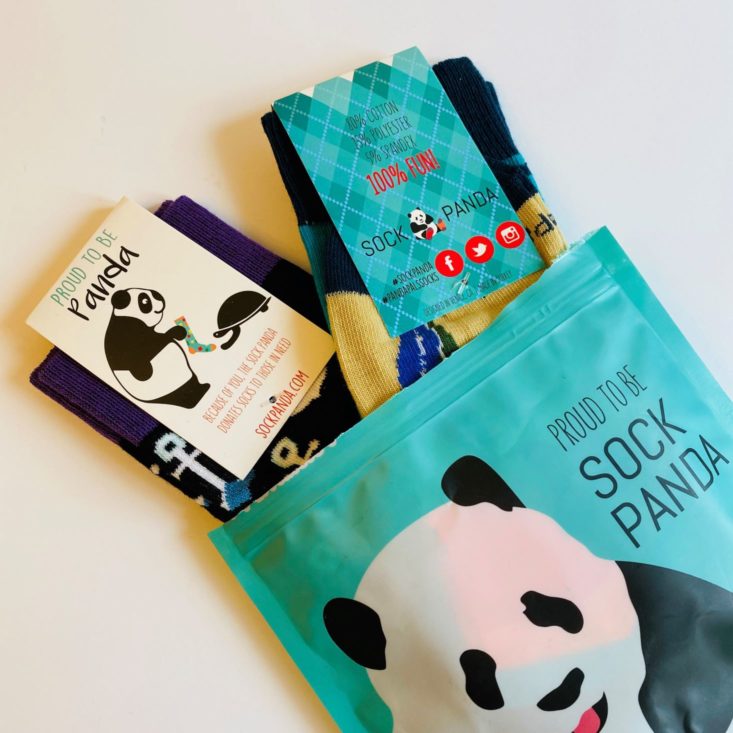 funky socks by sock panda