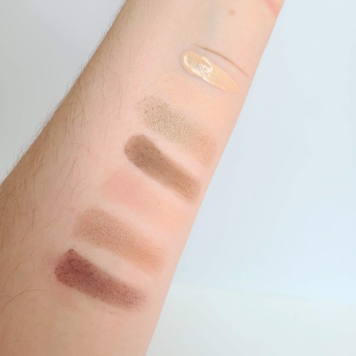 Tarte Create Your Own Kit August 2020 swatches