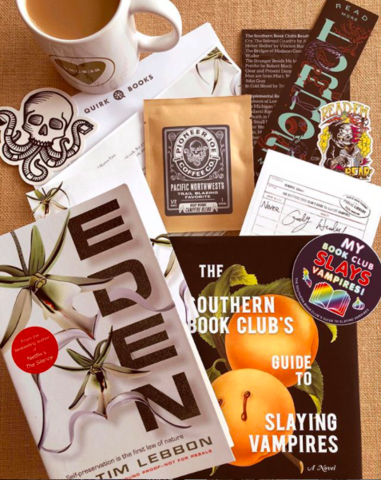 Books and bookish goods.