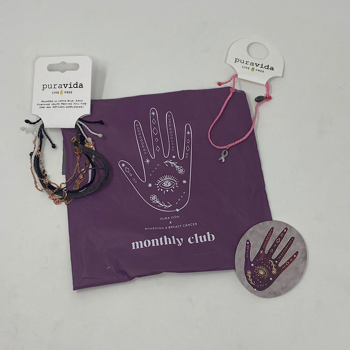 pura vida bracelet club