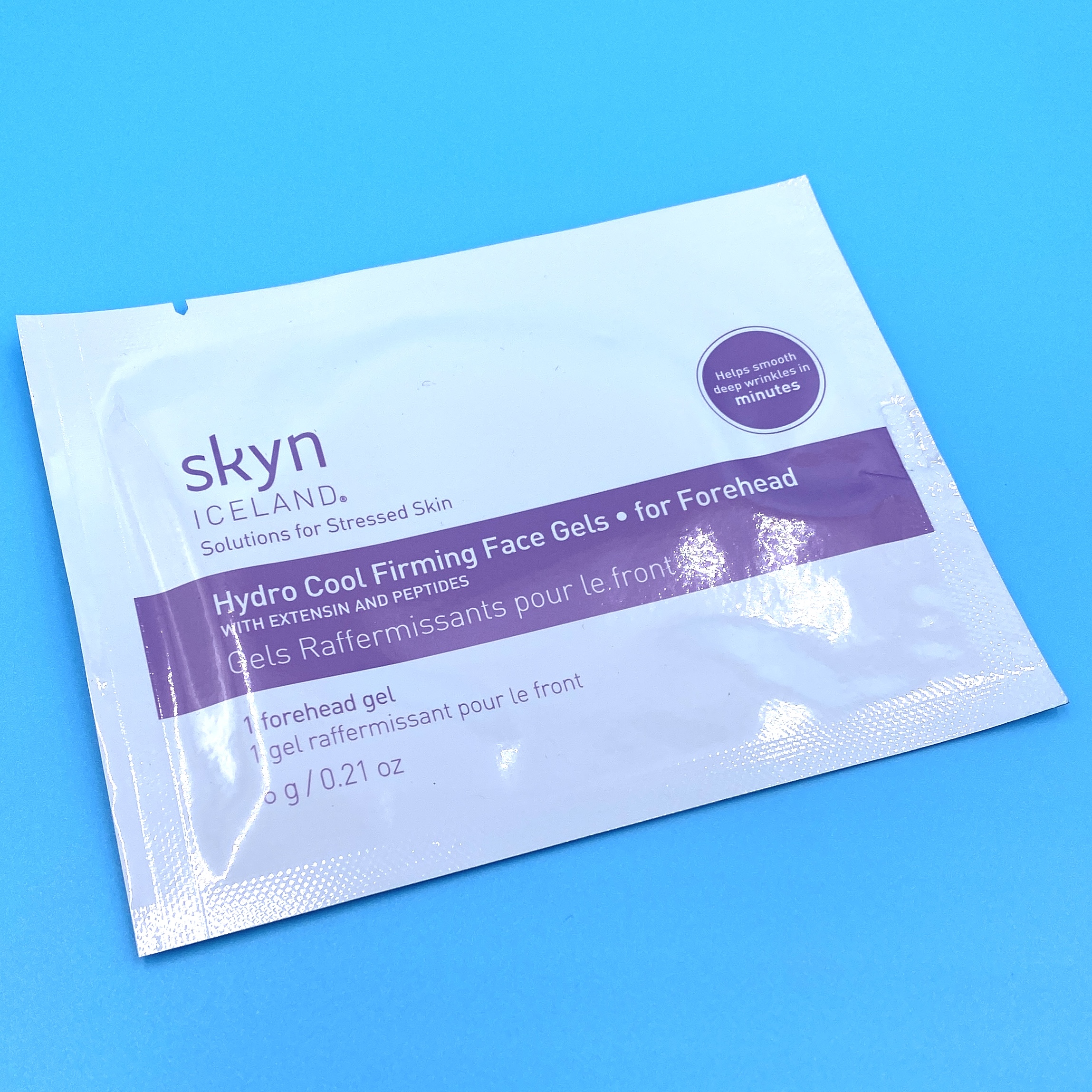 Skyn Iceland Hydro Cool Firming Face Gels - For Forehead Front for Birchbox October 2020